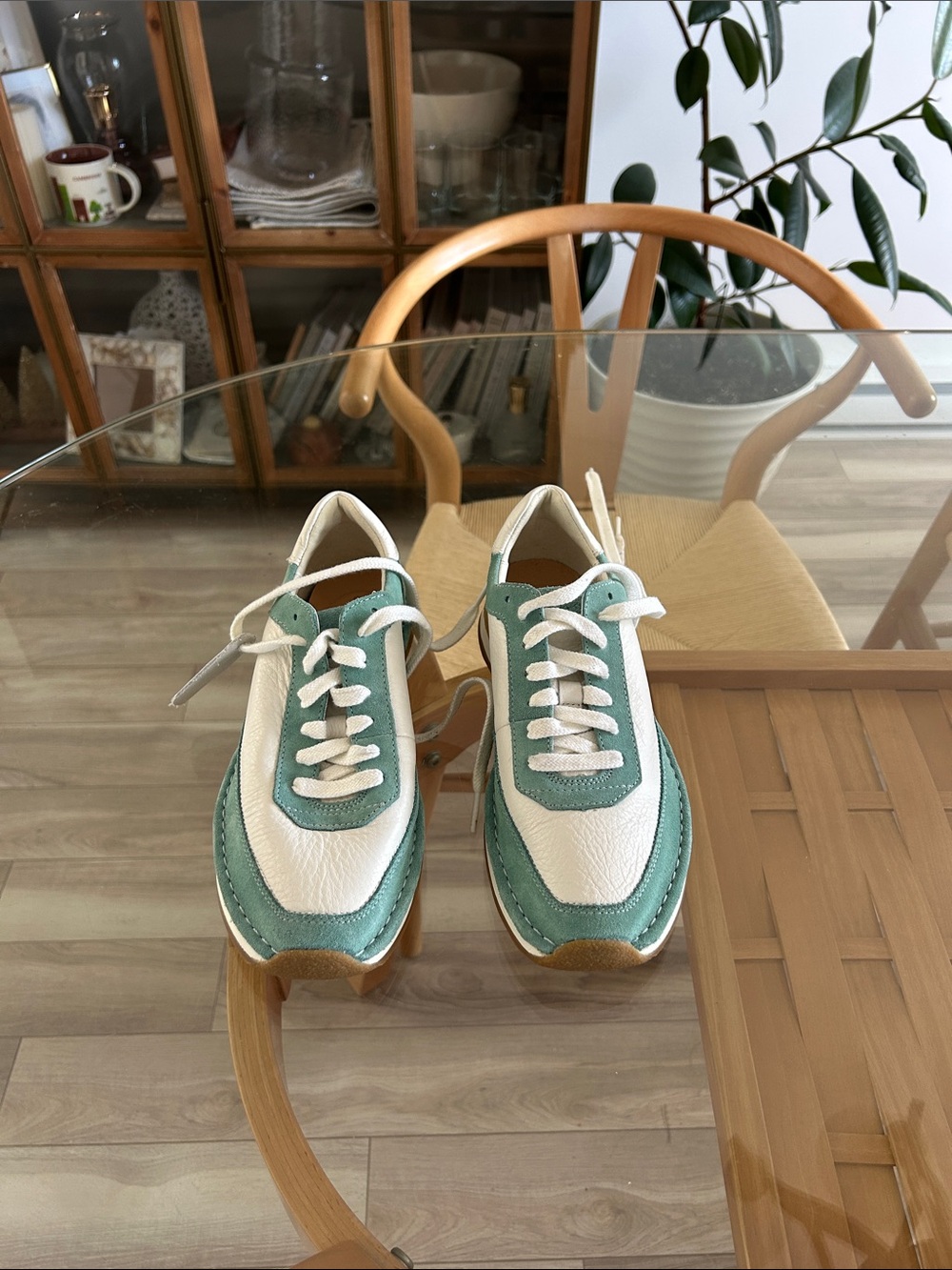 Clarks Genuine Leather Women Sneakers